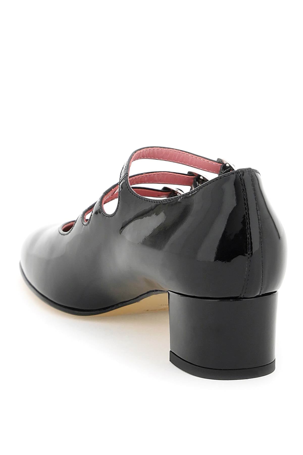 Patent Leather Kina Mary Jane  - Nero