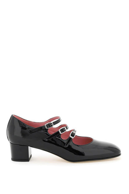 Patent Leather Kina Mary Jane  - Nero