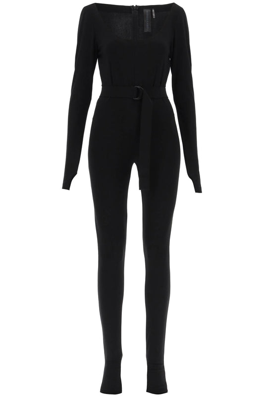 Poly Lycra Catsuit  - Black