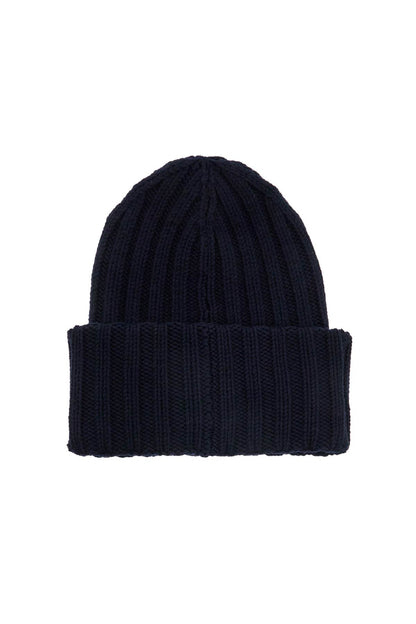 "beanie Hat With Patch Logo  - Blue