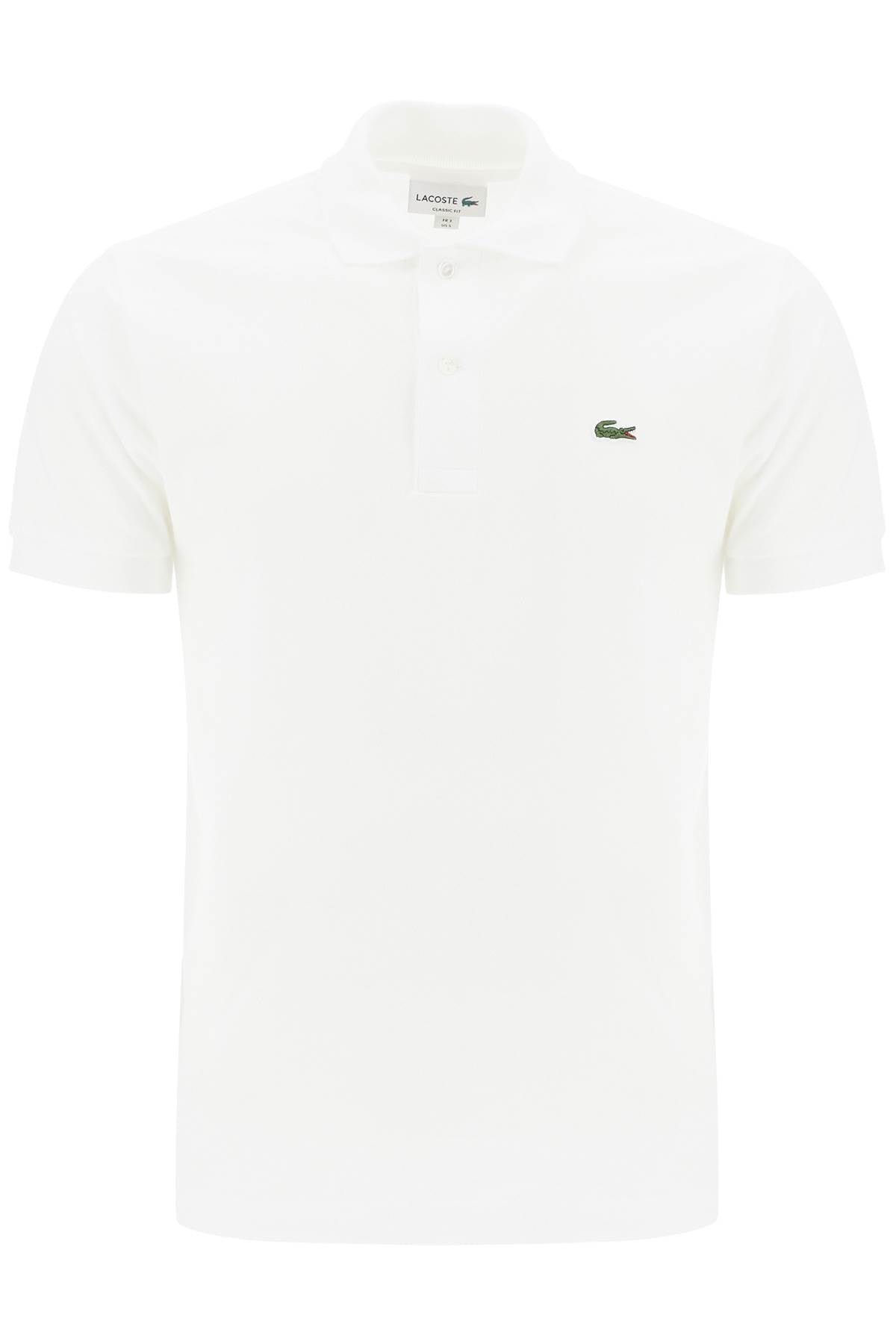 Cotton Piquet Polo  - White