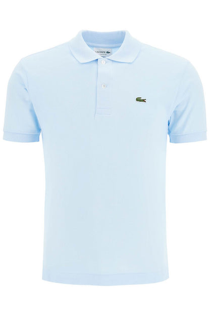 Classic Fit Short Sleeve Polo Shirt  - Light Blue