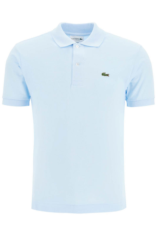 Classic Fit Short Sleeve Polo Shirt  - Light Blue