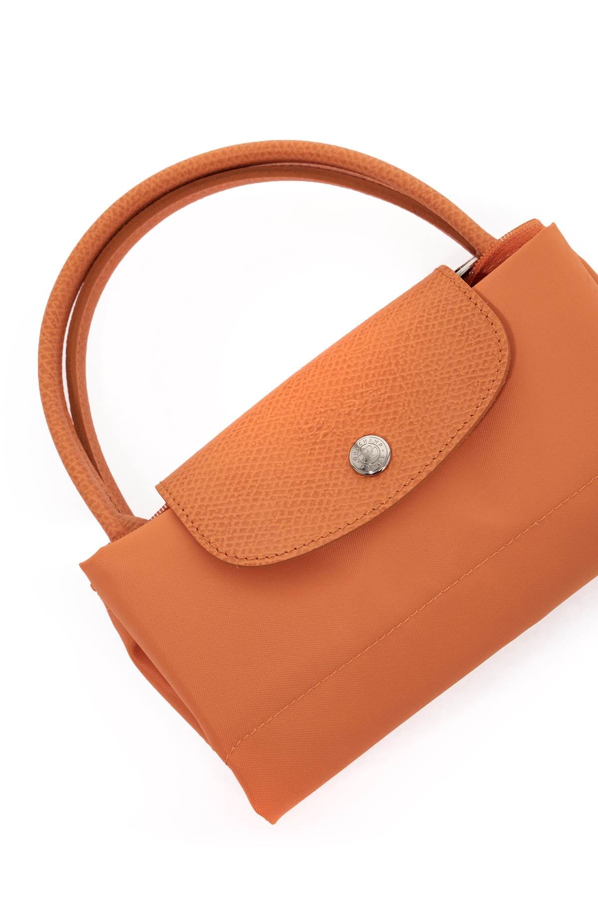 Le Pliage Green S Handbag  - Orange