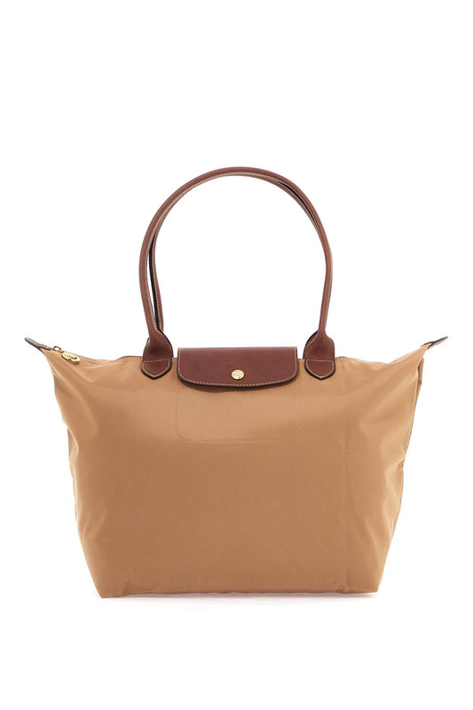 Le Pliage Original L Shoulder Bag  - Beige