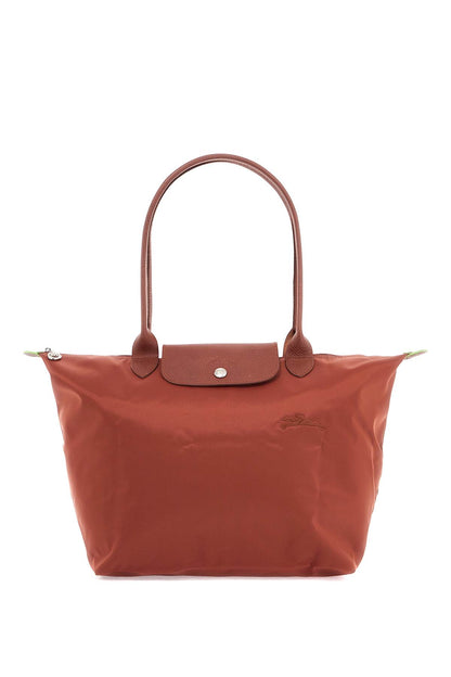 Le Pliage Green L Tote Bag  - Brown