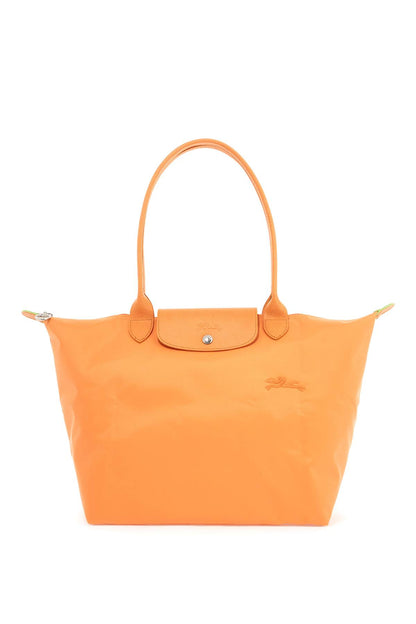 Le Pliage Green L Tote Bag  - Orange