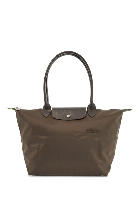 Le Pliage Green L Tote Bag  - Brown