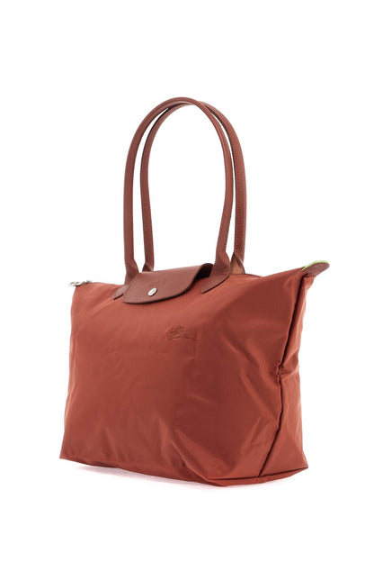 Le Pliage Green L Tote Bag  - Brown