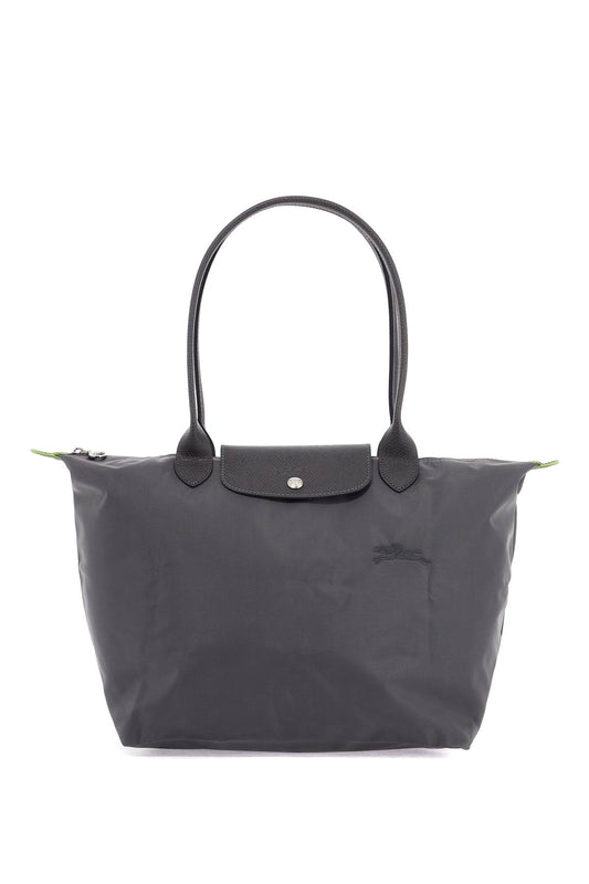 Le Pliage Green L Tote Bag  - Grey