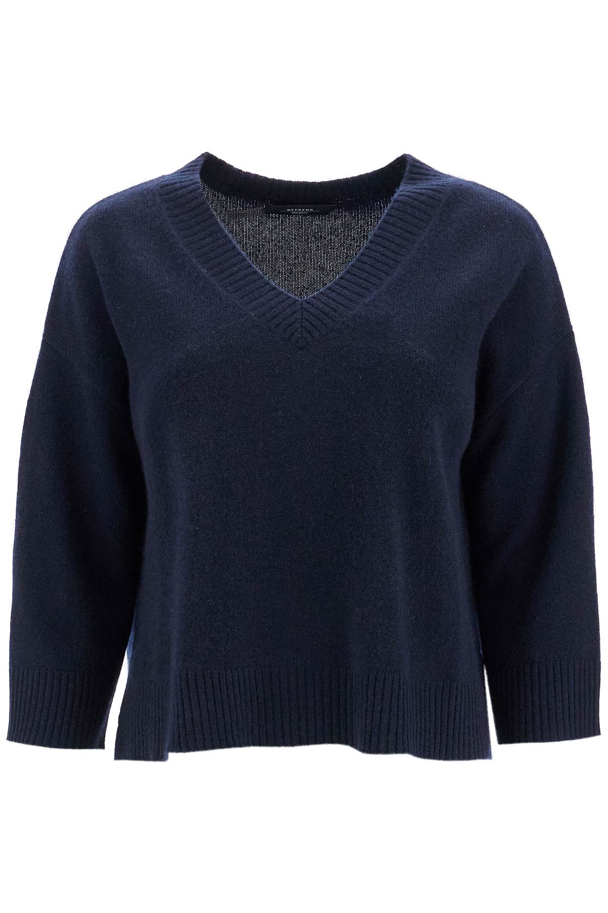 "oversized Cashmere Lever  - Blue