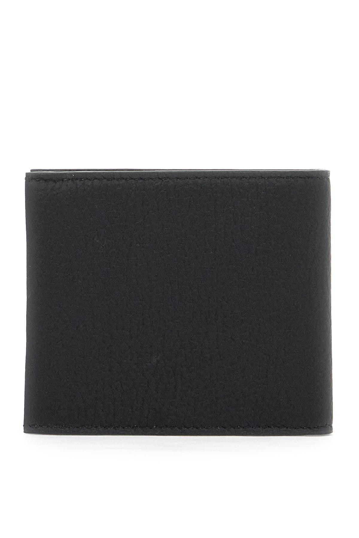 Leather Bifold Wallet  - Black