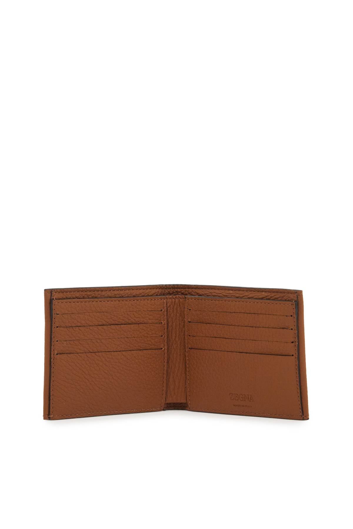 Leather Bifold Wallet  - Brown