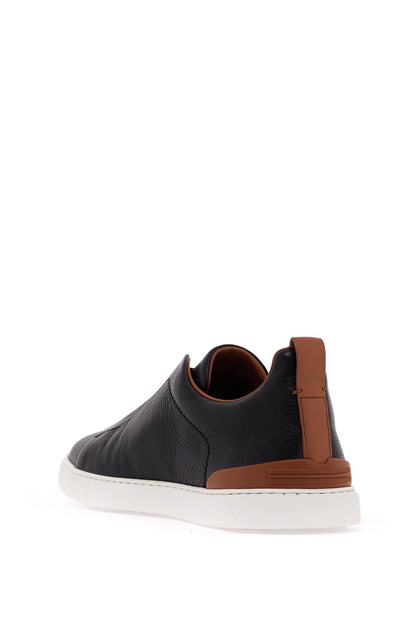 Triple Stitch Slip-on Sneakers  - Neutro