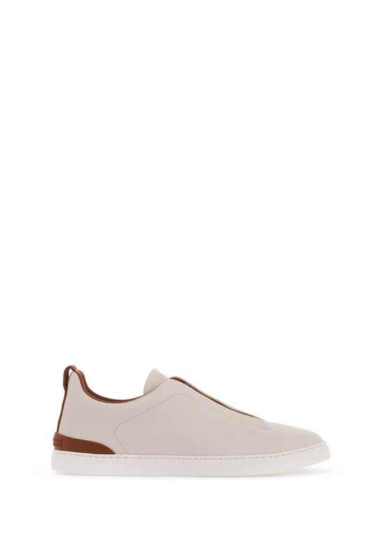 Triple Stitch Slip-on Sneakers  - Neutro