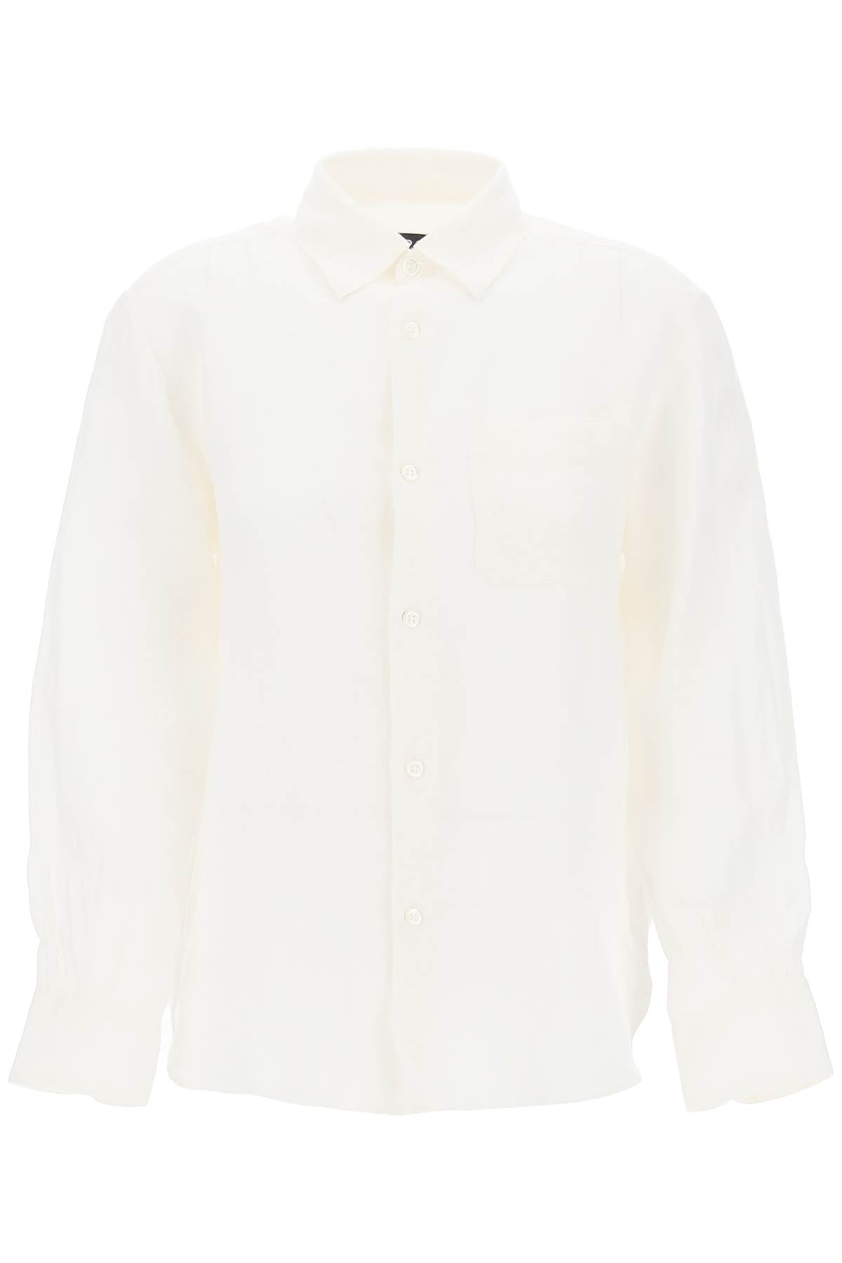 Linen Sela Shirt For  - White