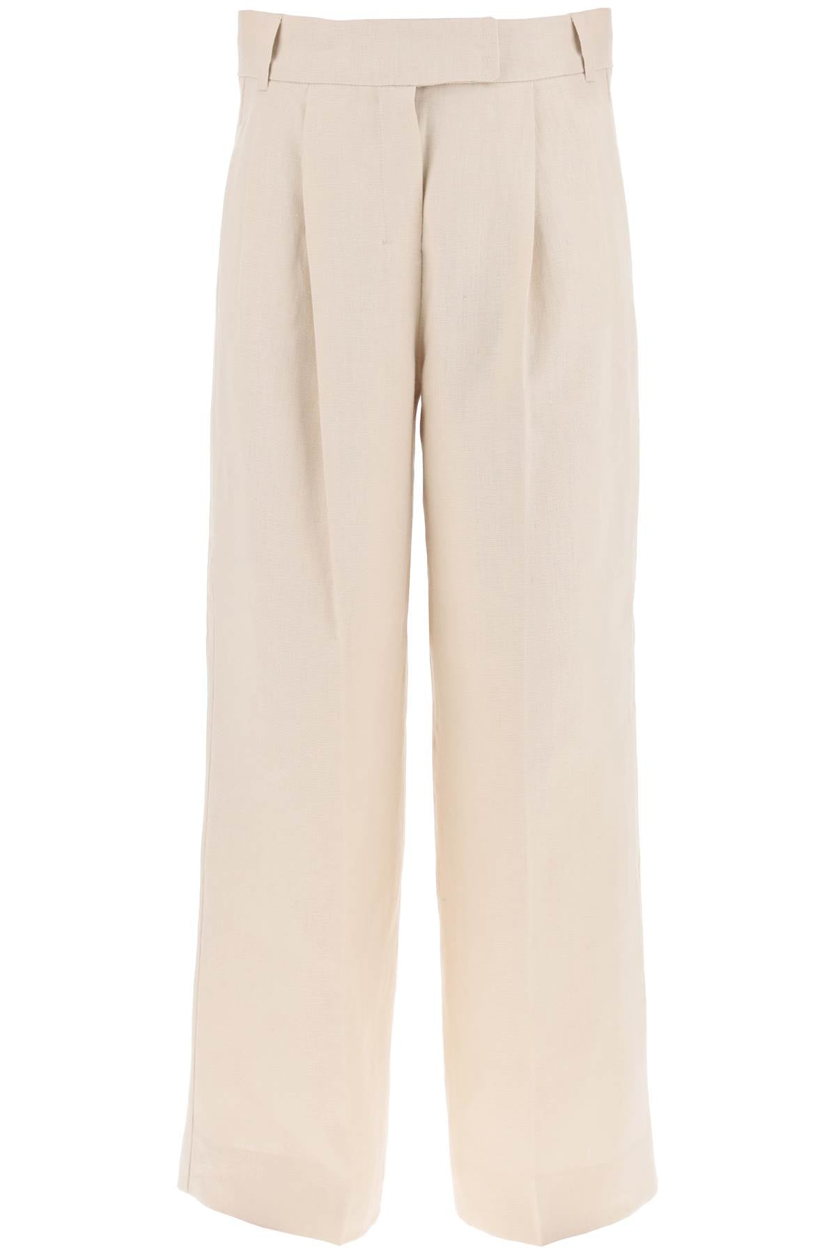 Wide-legged Lira Pants For A  - Beige