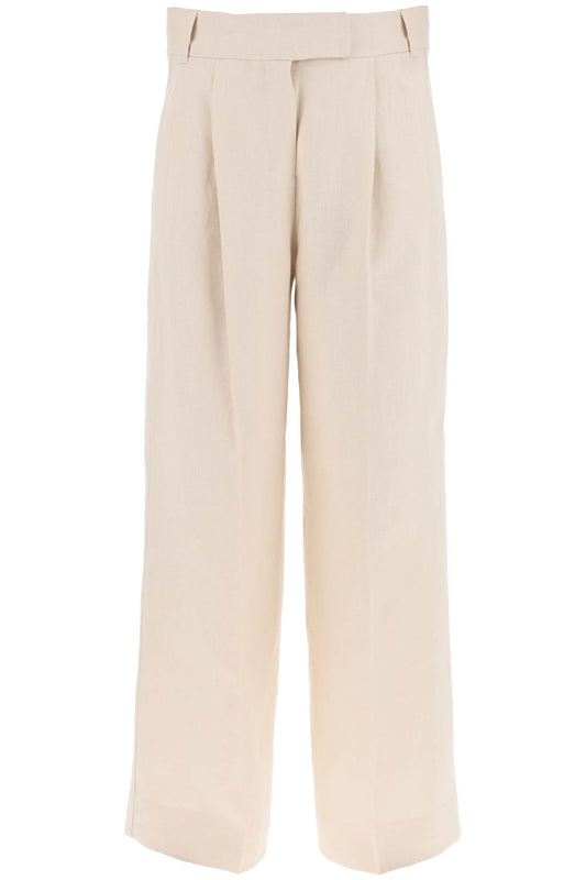 Wide-legged Lira Pants For A  - Beige