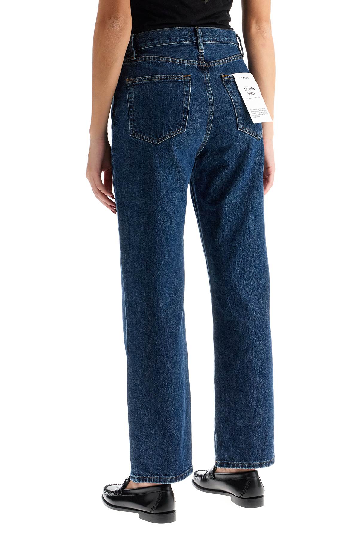 Cropped Ankle Jeans By Le Jane  - Blue