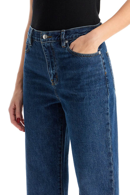 Cropped Ankle Jeans By Le Jane  - Blue