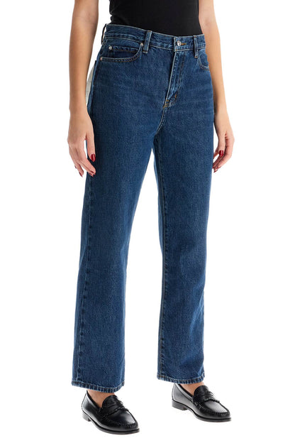 Cropped Ankle Jeans By Le Jane  - Blue