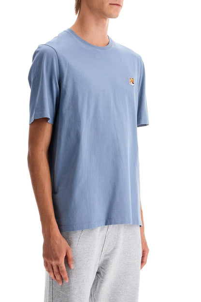 Fox Head T-shirt  - Light Blue