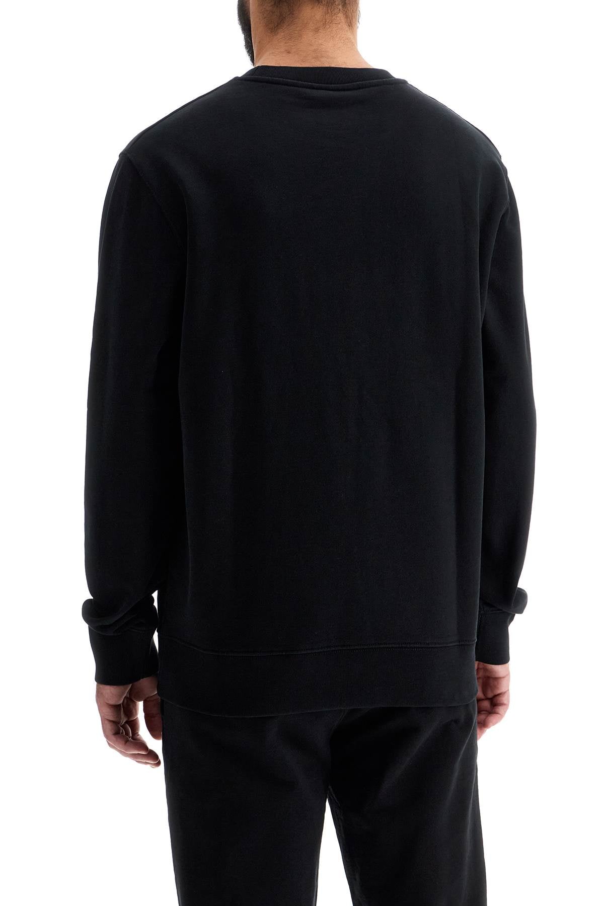 'fox Head Patch Sweatshirt With  - Black