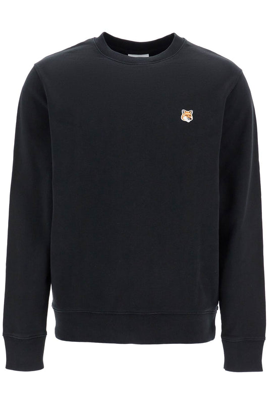 'fox Head Patch Sweatshirt With  - Black