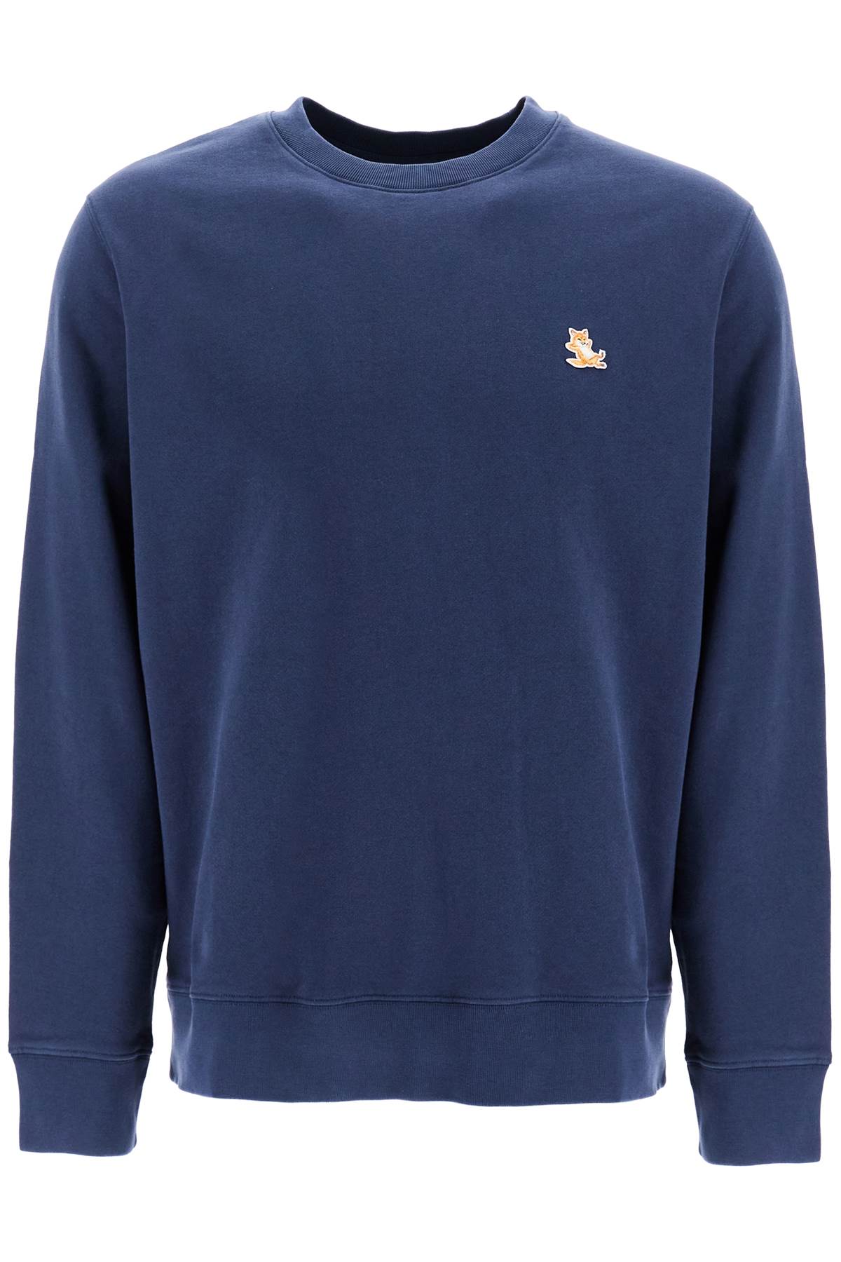 'chillax Fox Patch Sweat  - Blue