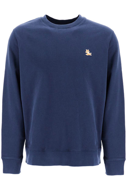 'chillax Fox Patch Sweat  - Blue