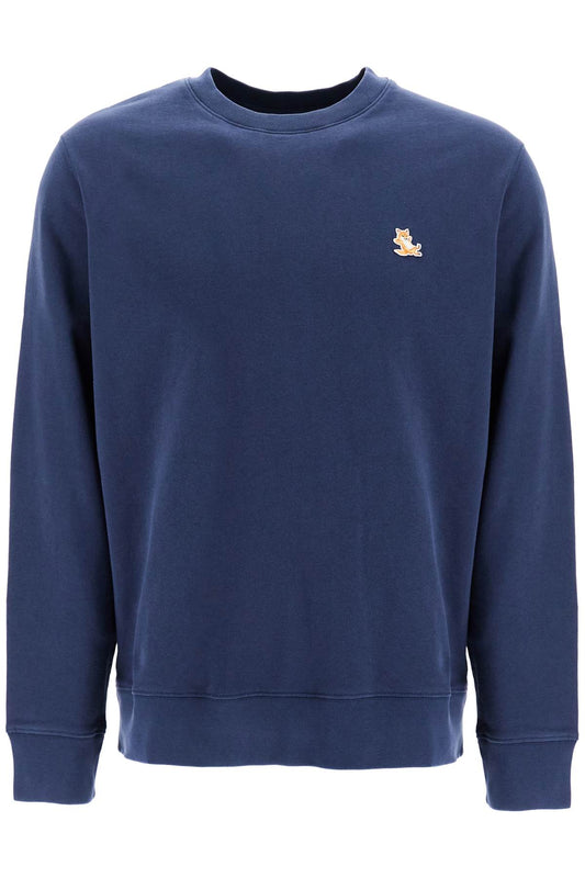 'chillax Fox Patch Sweat  - Blue