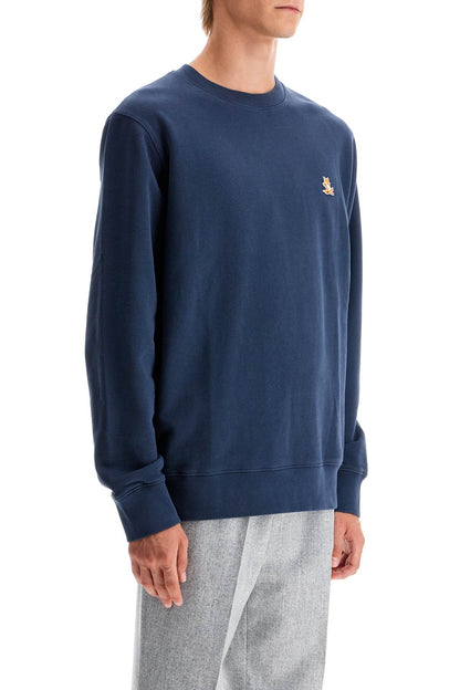 'chillax Fox Patch Sweat  - Blue