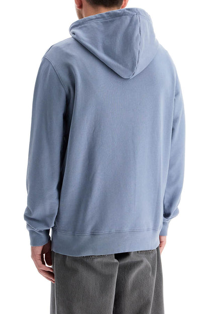 Fox Head Hooded Sweatshirt  - Light Blue