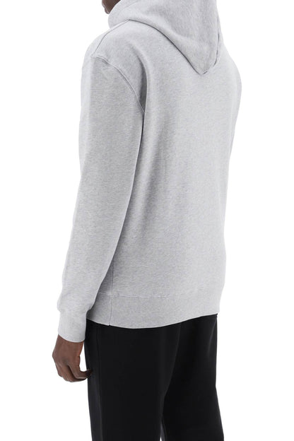 Fox Head Hooded Sweatshirt  - Grey