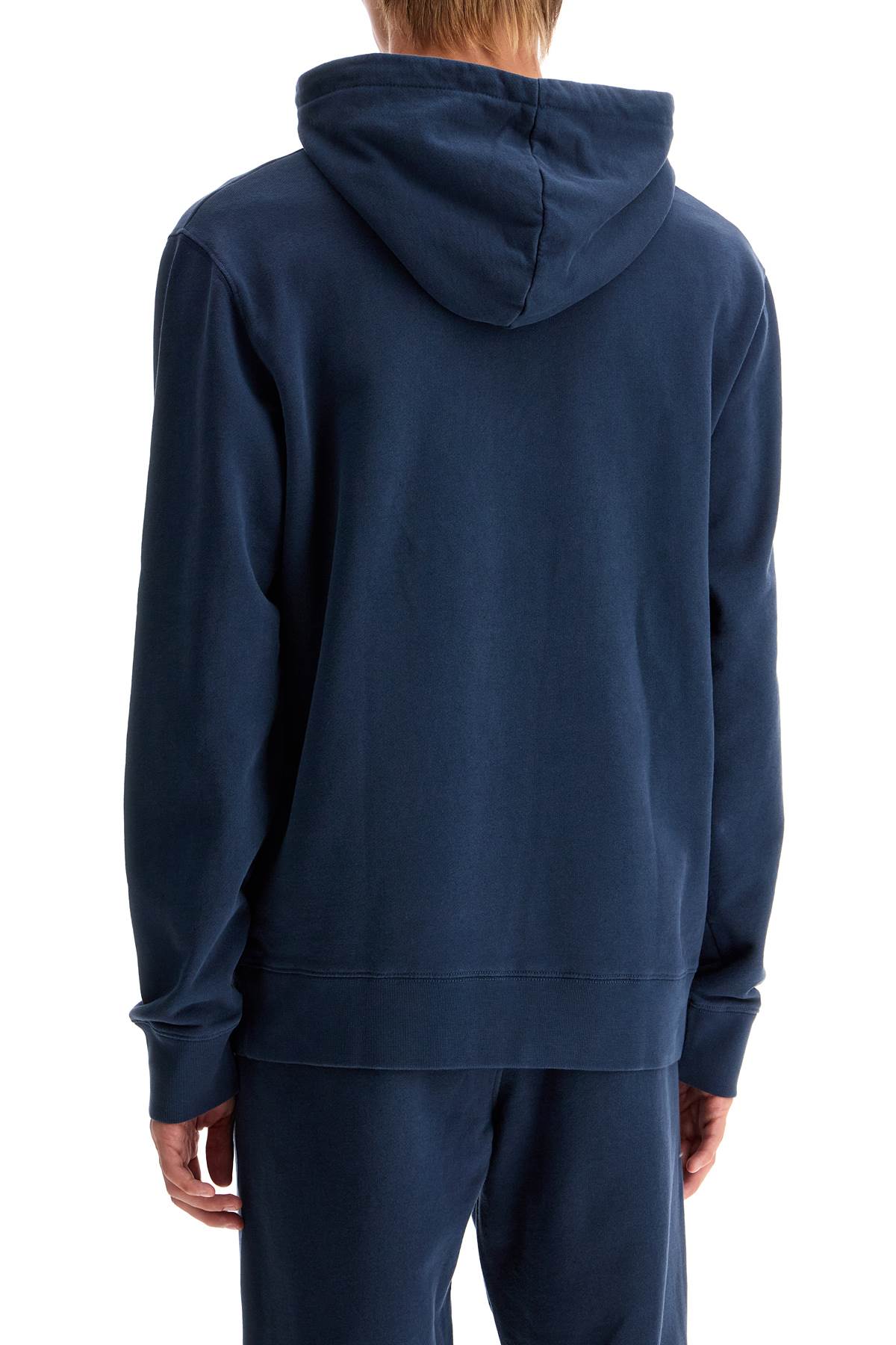 Fox Head Hooded Sweatshirt  - Blue