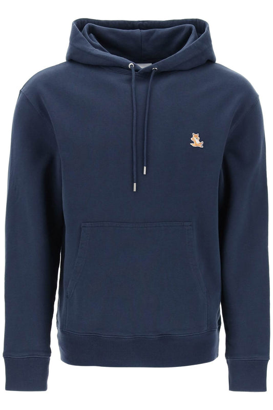 Chillax Fox Hooded Sweatshirt  - Blue