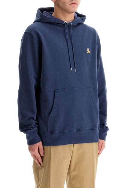 Chillax Fox Hooded Sweatshirt  - Blue