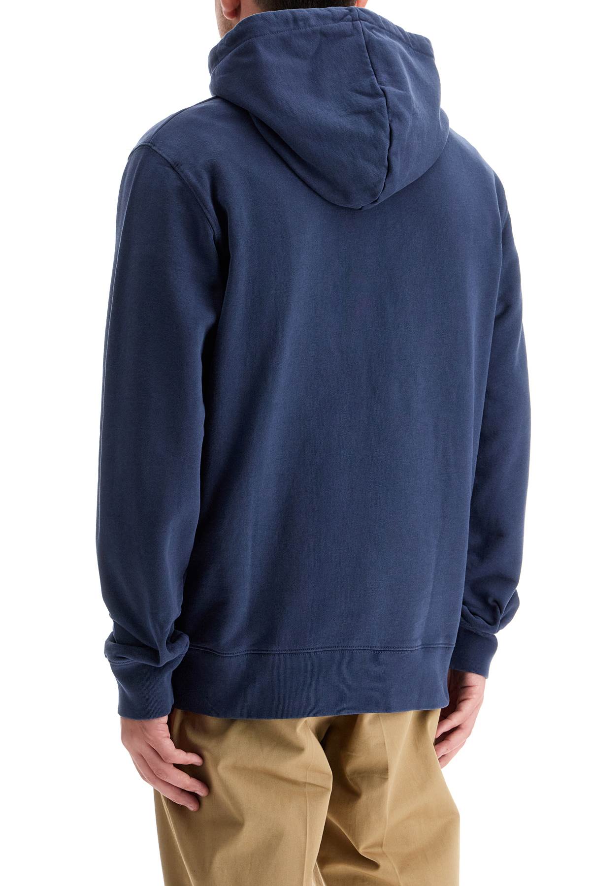 Chillax Fox Hooded Sweatshirt  - Blue