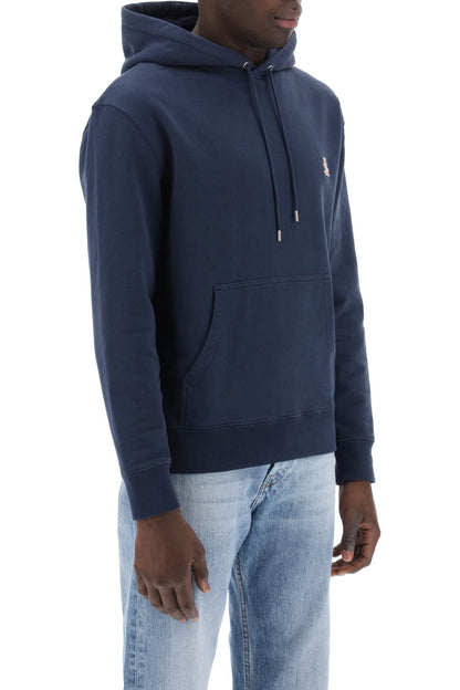 Chillax Fox Hooded Sweatshirt  - Blue