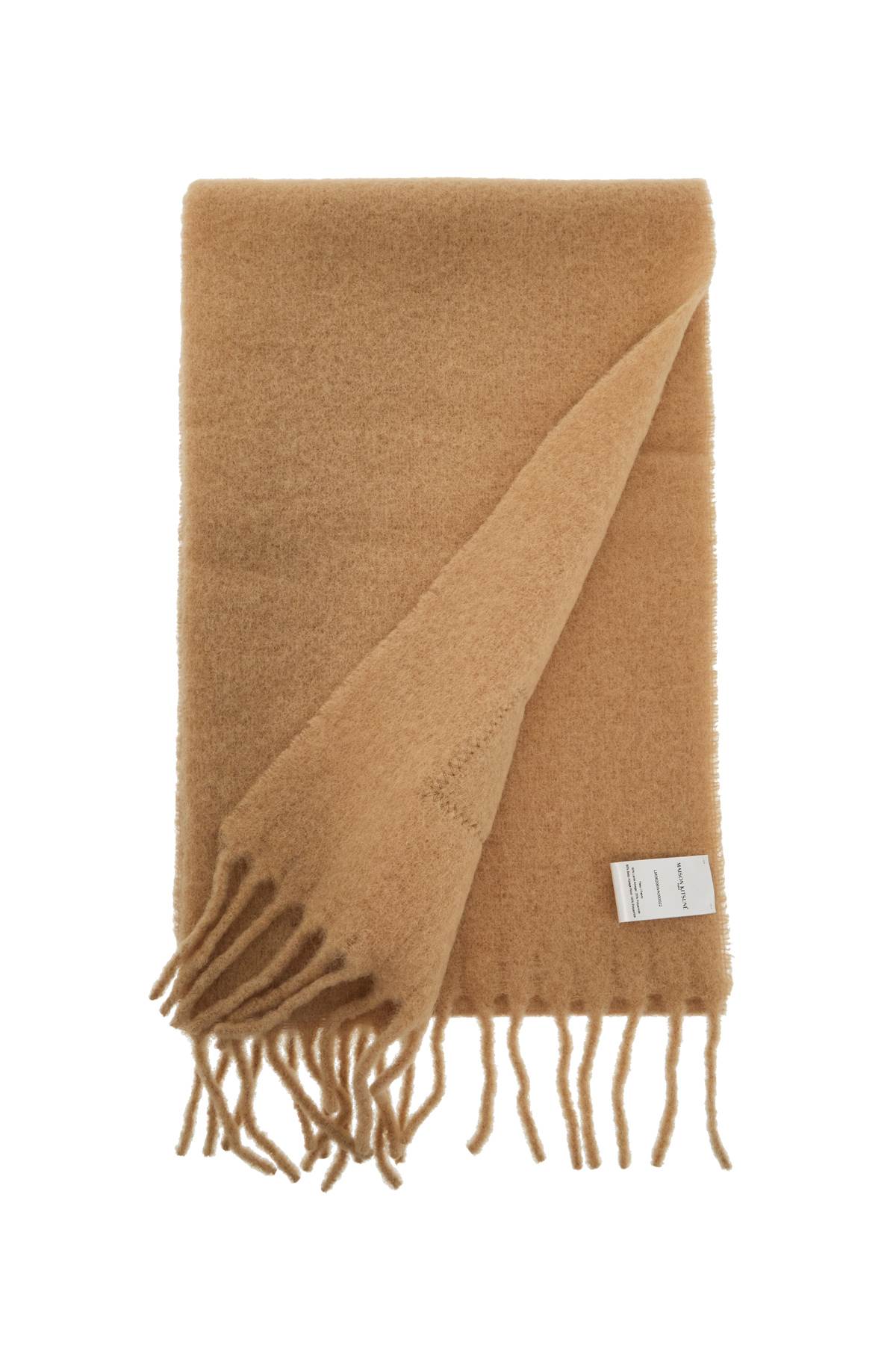 Alpaca Wool Scarf  - Beige