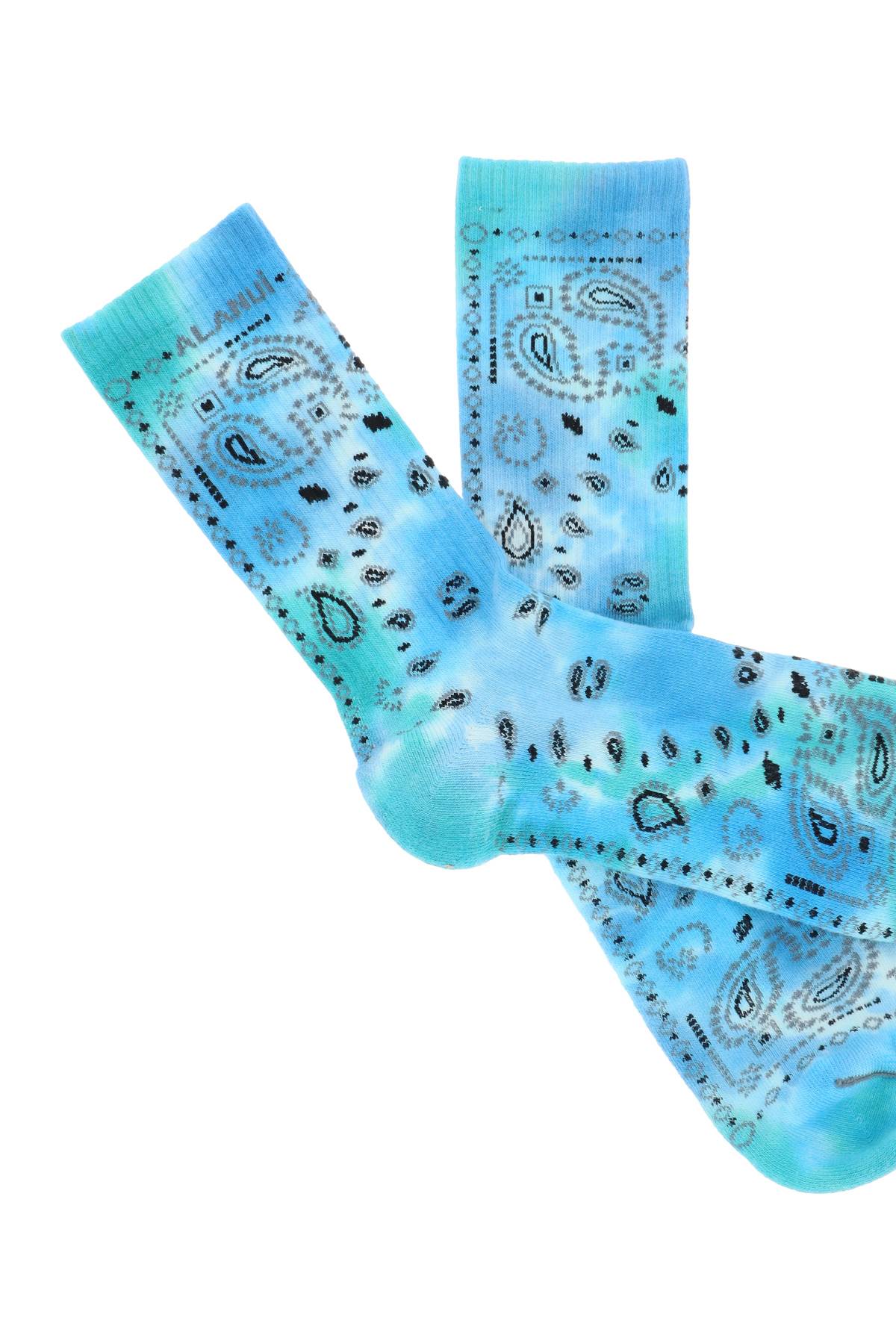 Bandana Print Socks  - Verde