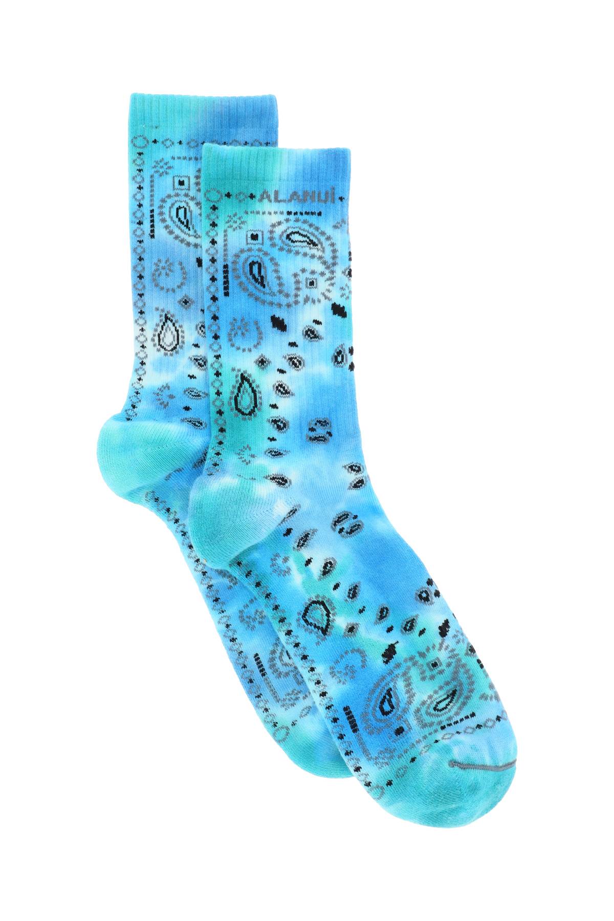 Bandana Print Socks  - Verde