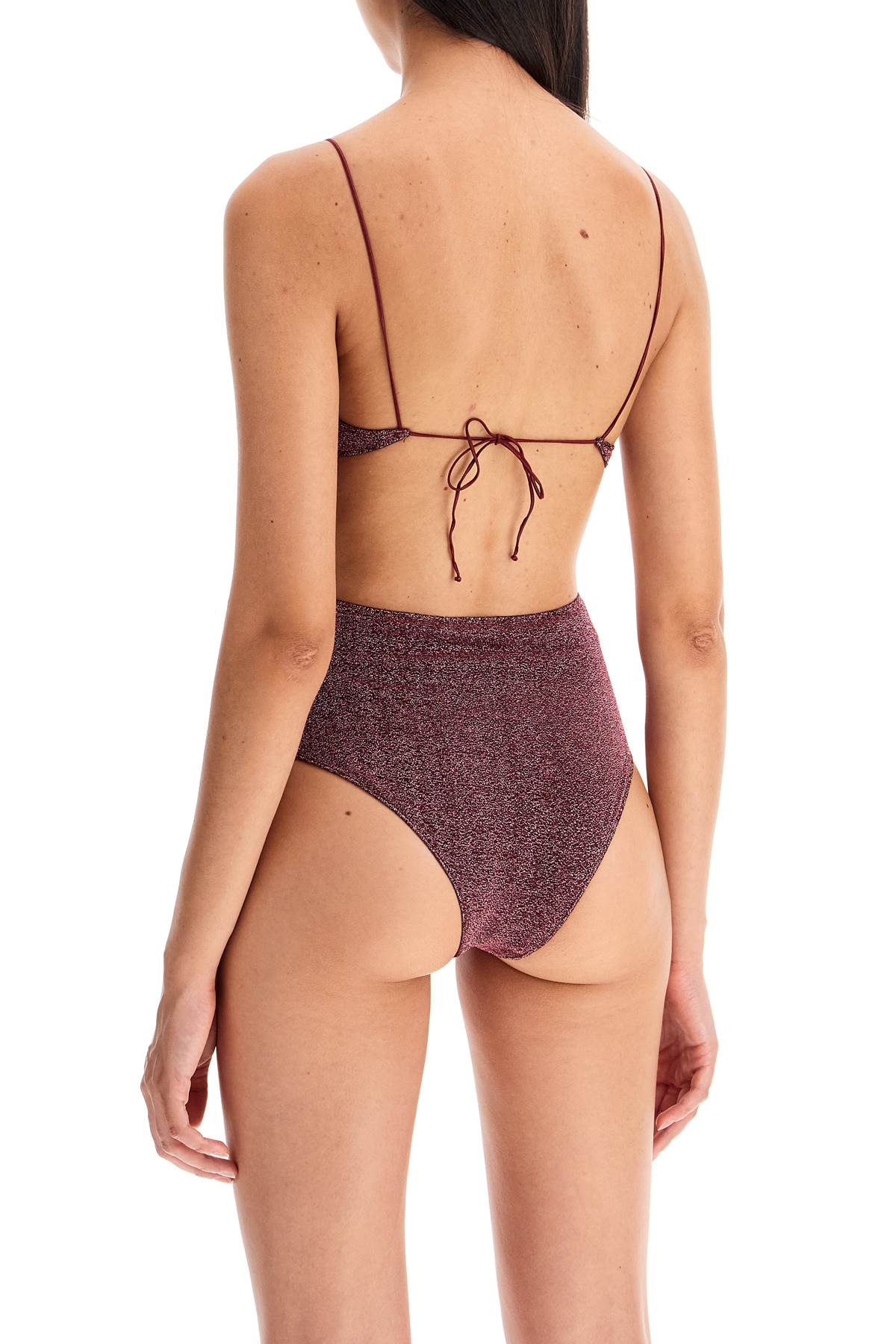 High-waisted Lumière Bikini Set  - Purple