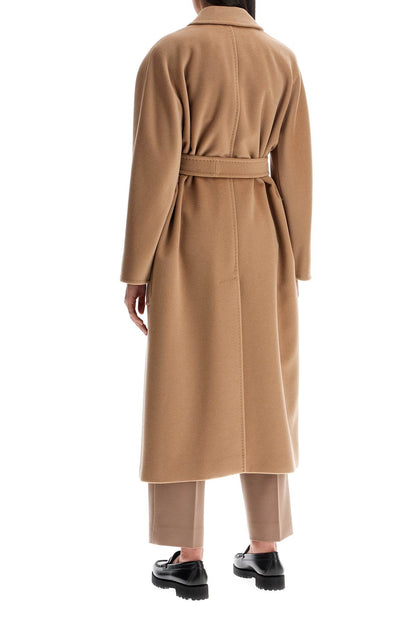 Locri Robe Coat With Wrap  - Beige