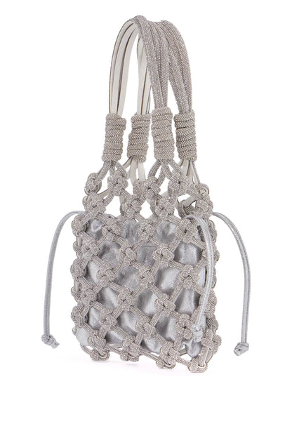 Lola Handbag Purse Tote  - Silver