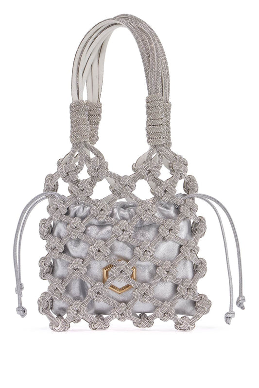 Lola Handbag Purse Tote  - Silver