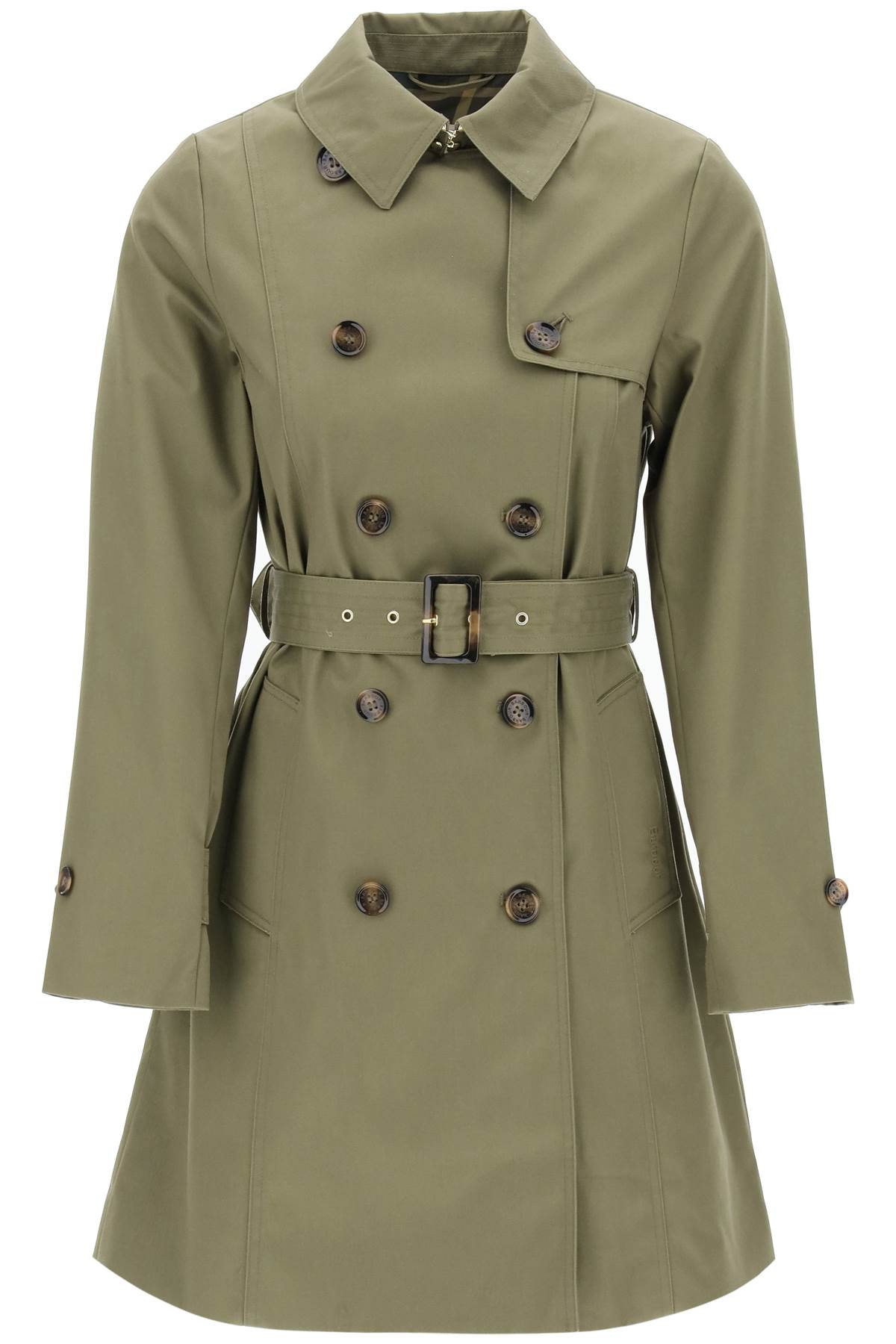 Double-breasted Trench Coat For  - Khaki