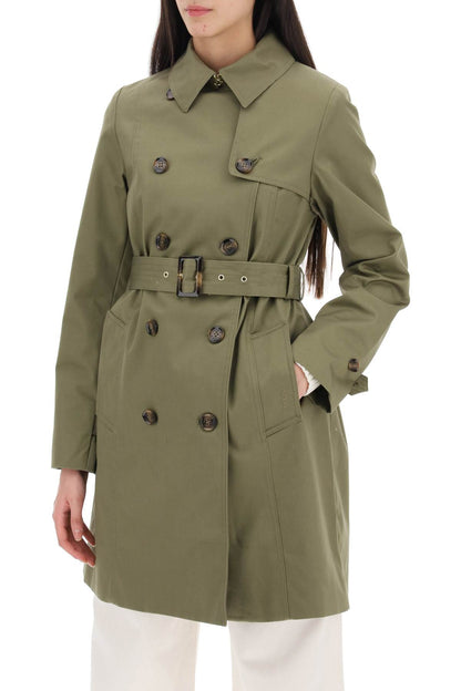 Double-breasted Trench Coat For  - Khaki