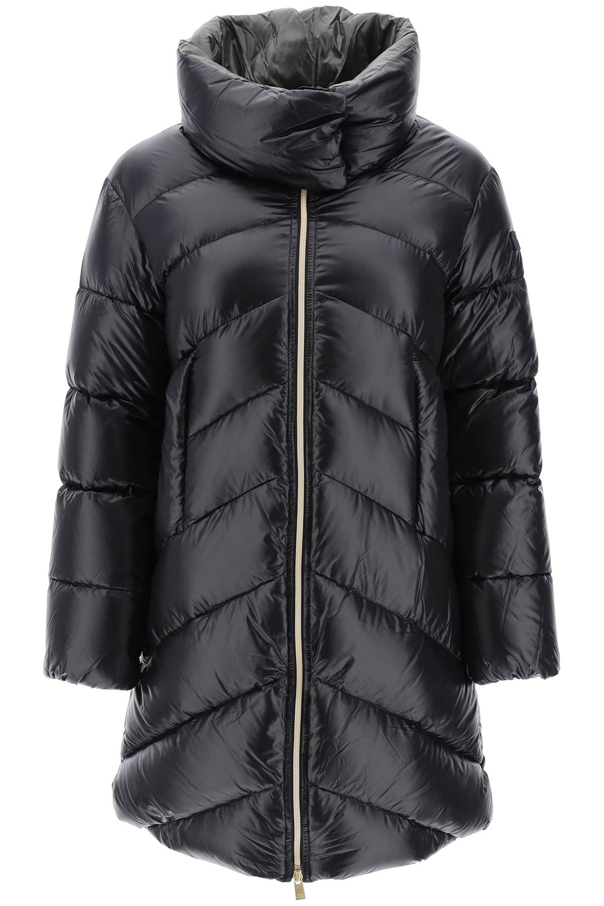 Edela Midi Down Jacket  - Nero