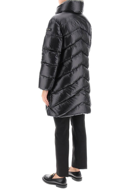 Edela Midi Down Jacket  - Nero